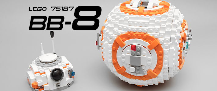 星战世界的新一代萌神—乐高星球大战系列 75817 BB-8 机器人 开箱评测