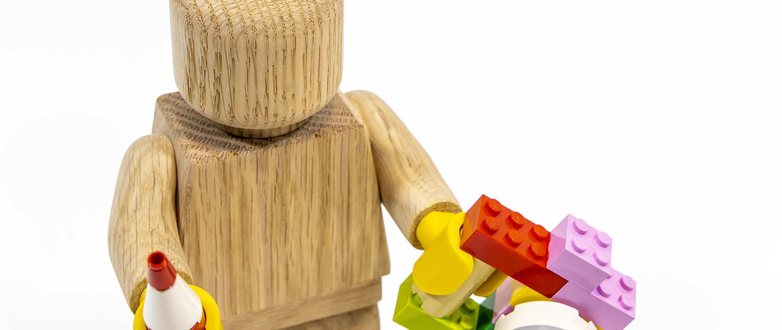 多年后，又开始玩木头玩具：乐高 853967 木质人仔