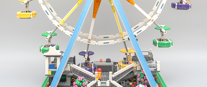 宜静宜动大转轮：LEGO 乐高 10247 Ferris Wheel 摩天轮