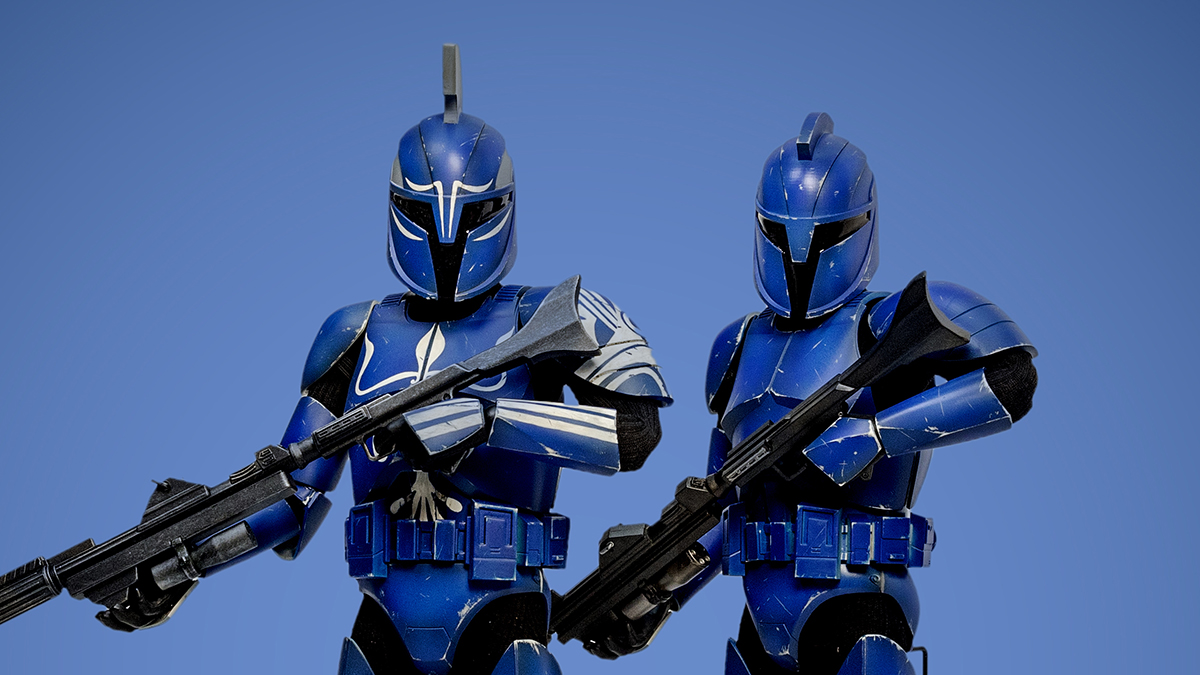 蓝色守卫的荣耀：自制星球大战议会突击队人偶